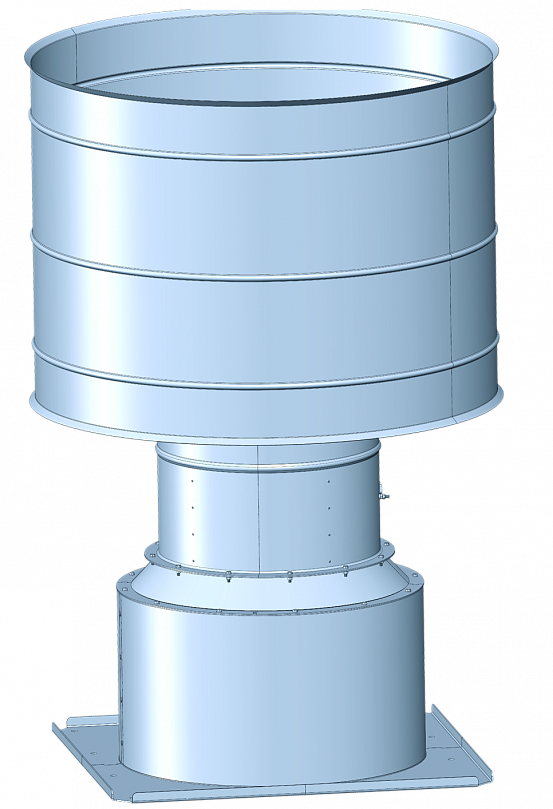 Вентиляторные установки mcr MON-F-R-307