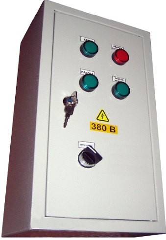 Щит управления противопожарным вентилятором и клапаном AIRS ЩУВК-П-380-0,09
