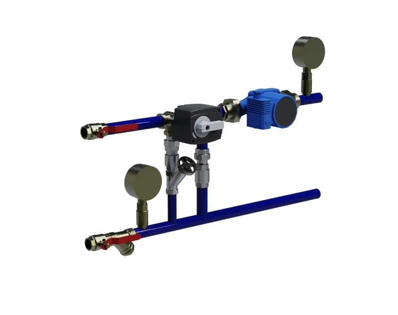 Смесительный узел Komfovent PPU-HW-3R-40-25-W6-M-IMP