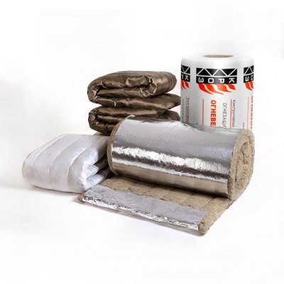 Базальтовый огнезащитный материал ОгнеВент-Базальт для воздуховодов (EI60–EI180)