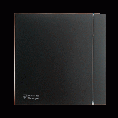 Накладной вентилятор Soler Palau SILENT-100 CRZ MATT BLACK DESIGN 4C
