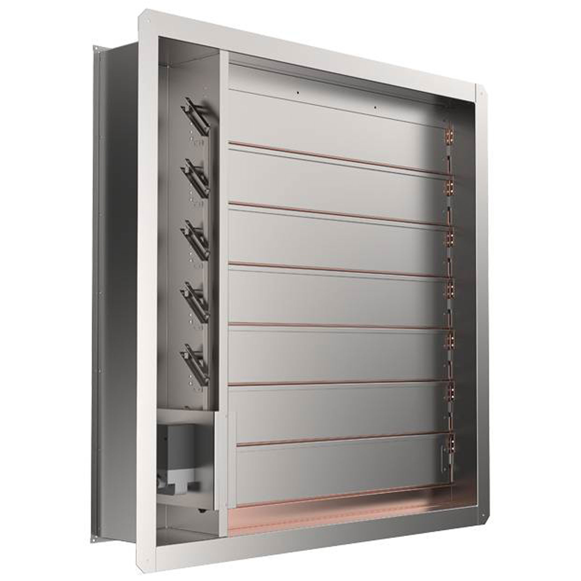 Клапан противопожарный SHUFT SHFDC-90-Mn-750_750-MB230-0-0-0-0, 750×750 мм, EI 90