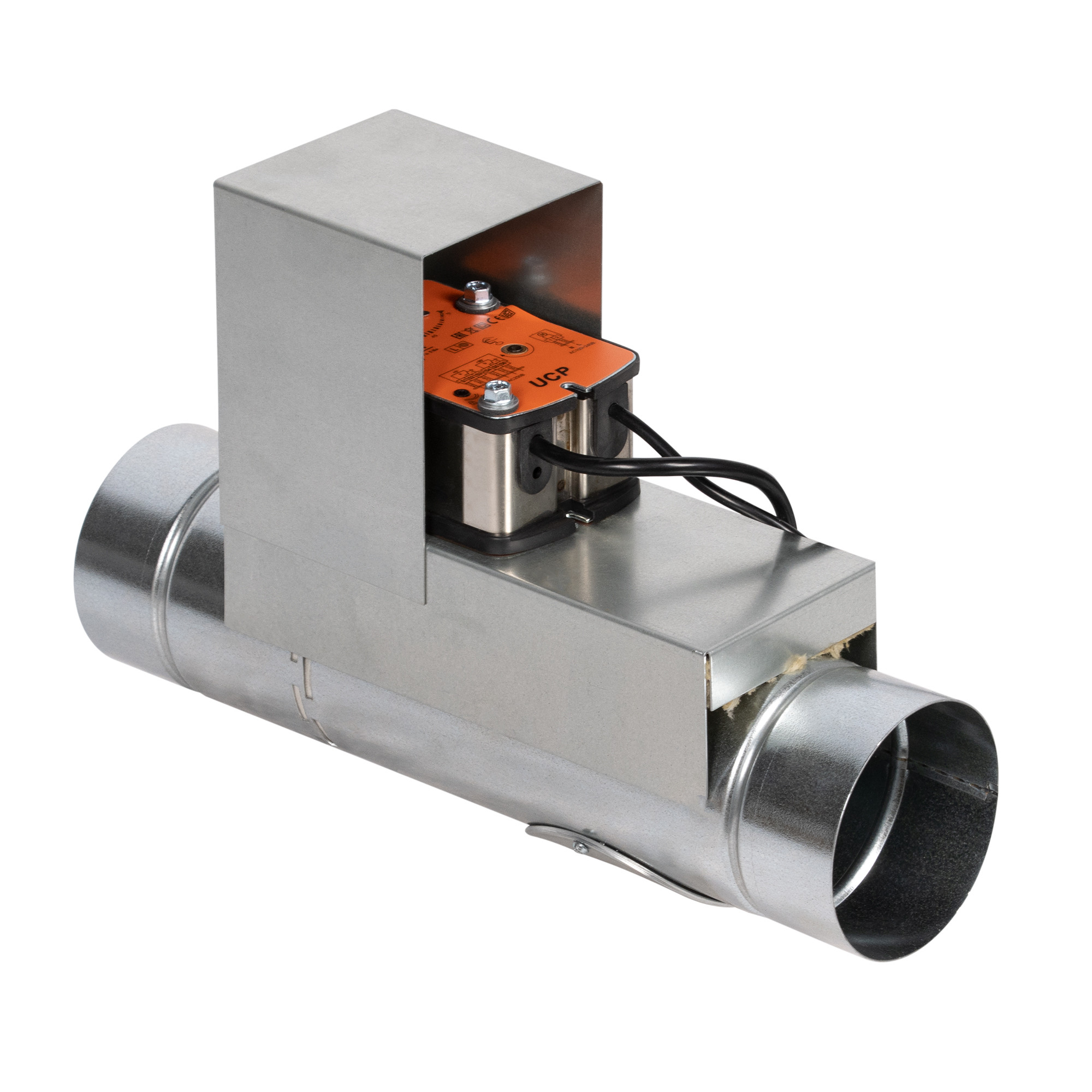 Клапан противопожарный SHUFT SHFDO-60-O-d200-MB230-0-0-Kl-0