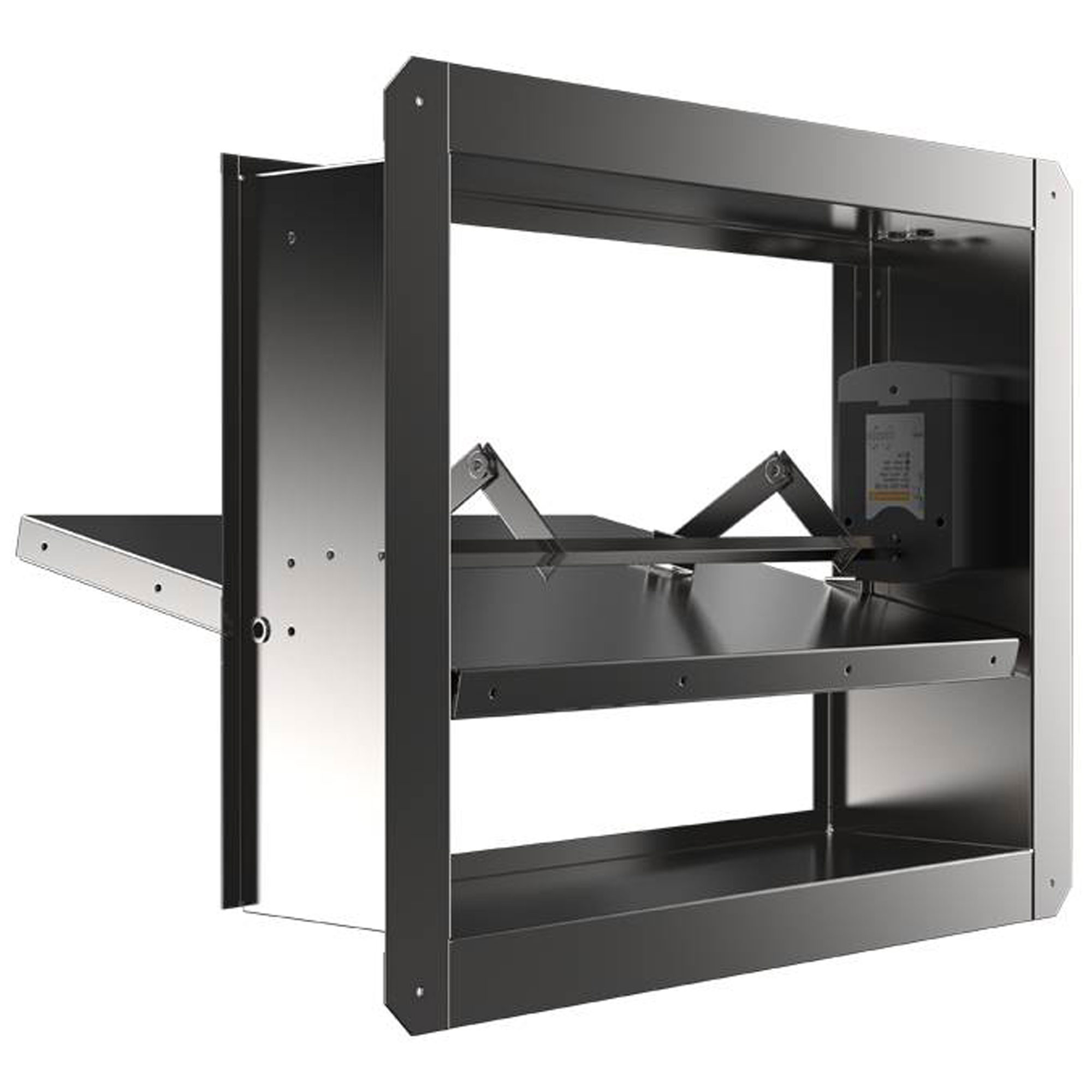 Клапан противопожарный SHUFT SHSD-120-O-2000_300-EM230-F1-IN-0-0, 2000×300 мм, EI 120