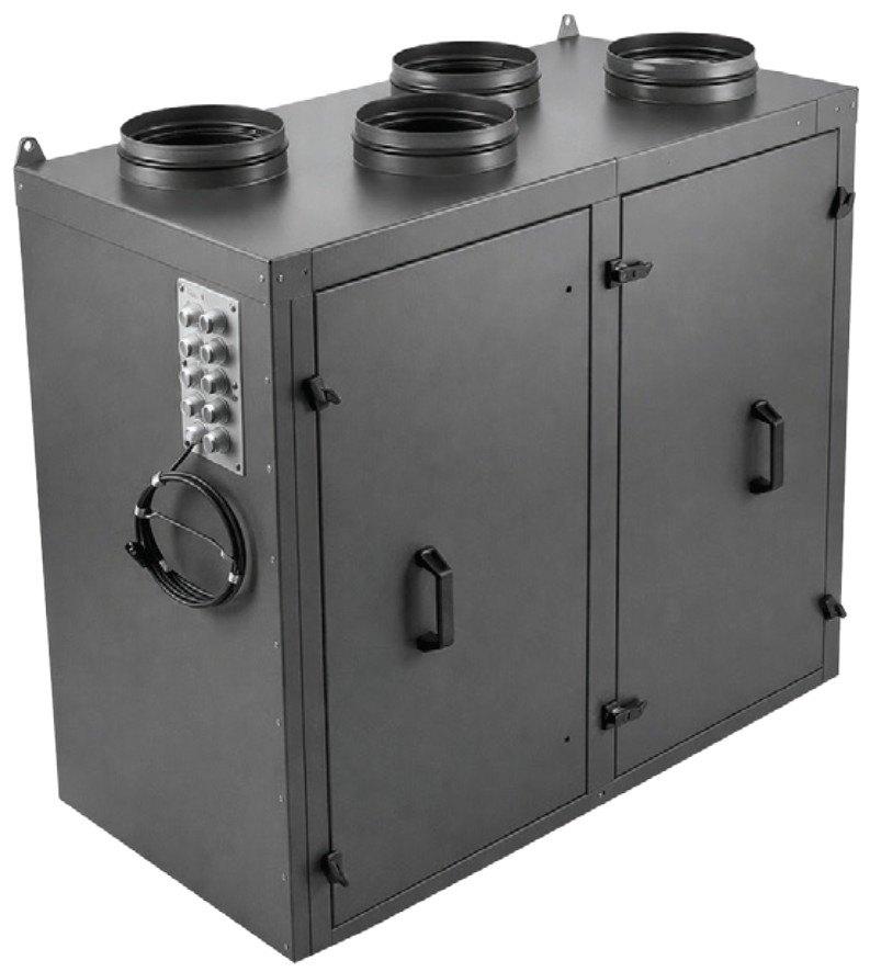 Приточно-вытяжная установка с роторным рекуператором RWN-RR-3700(30m)-ЕС-W-Compact(N)