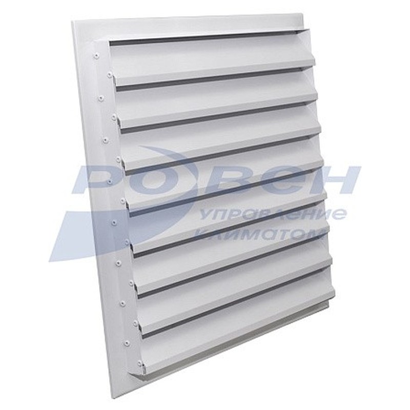 Решётка наружная накладная РН ал 950×300 мм