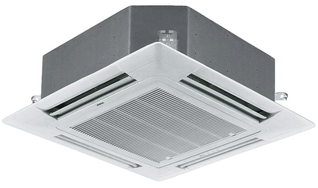 Четырёхпоточный кассетный внутренний блок MRV Haier AB242MNERA с панелью PB-950JB Четырёхпоточный кассетный внутренний блок MRV Haier AB242MNERA с панелью PB-950JB
