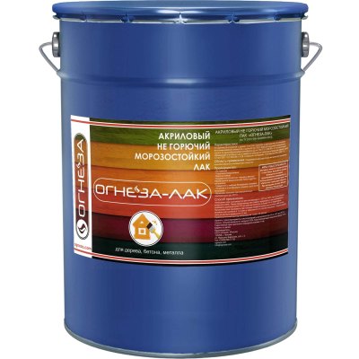 Лак акриловый ОГНЕЗА-ЛАК-ОД, матовый 20 л