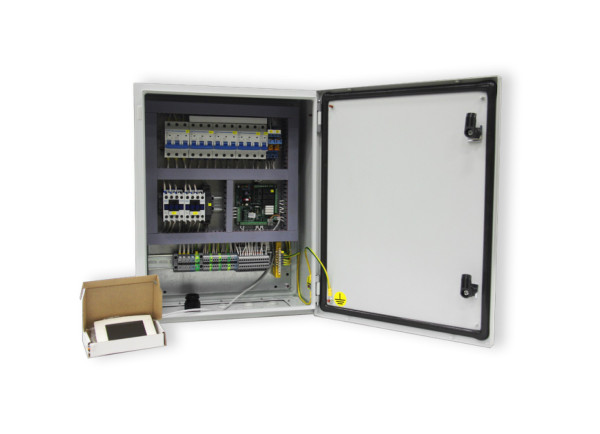 Щит управления с выносным пультом DMXGT/2,2кВт/V/Fi/HW/CW/CF/HE.4х8кВт/M-IP65